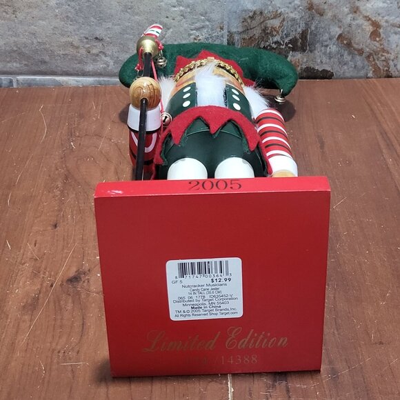 Vintage Nutcracker Musicians Candy Cane Jester 2005 14 In Tall Limited Edition - Picture 5 of 11
